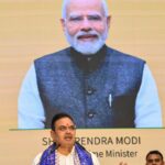 अहमदाबाद में ग्राम 2026 इन्वेस्टर मीट के दौरान मुख्यमंत्री भजनलाल शर्मा निवेशकों को राजस्थान में कृषि, डेयरी और एग्री बिजनेस निवेश के अवसरों पर संबोधित करते हुए।