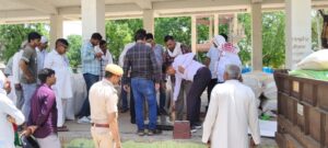 मंडी कोटपूतली के खरीद केंद्र का औचक निरीक्षण, गड़बड़ियों पर सख्त कार्रवाई के निर्देश
